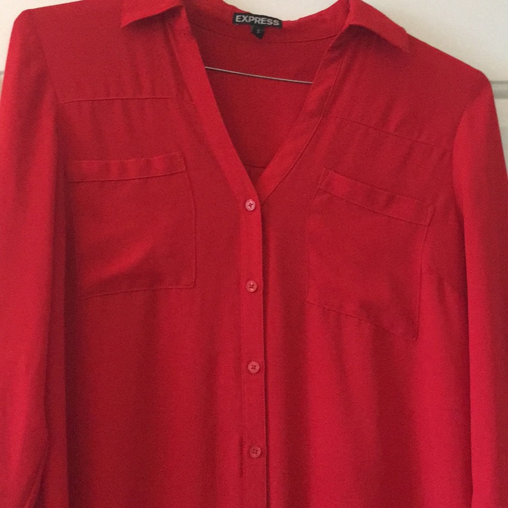 Red express blouse - Picture 4 of 4